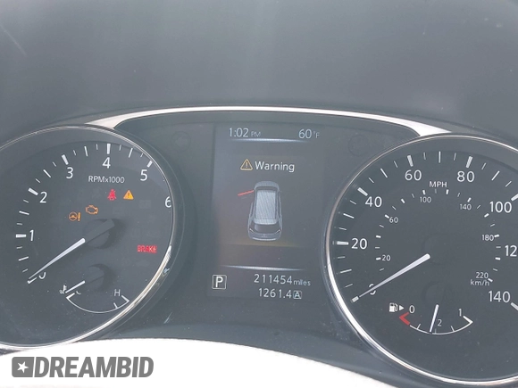 2016 Nissan Rogue SV with VIN KNMAT2MV0GP670288, listed as a IAAI auction lot 42202645 with 211,454 mi miles. Bid and sale history available at carsss.com. Image 7.