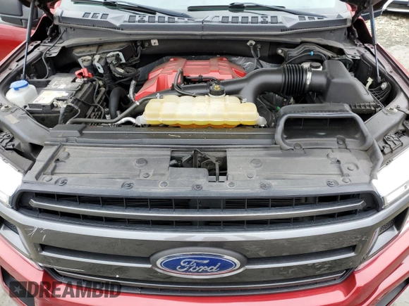 2019 Ford F-150 XL with VIN 1FTEW1EP0KFD31144, listed as a Copart auction lot 46730455 with 48,444 mi miles and Salvage Title. Bid and sale history available at DreamBid. Image 12.
