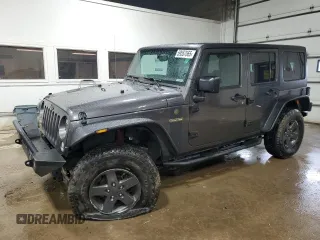 2016 Jeep Wrangler Unlimited Sport with VIN 1C4BJWDG2GL158106, listed as a Copart auction lot 59557565 with 114,242 mi miles and Salvage title. Bid and sale history available at DreamBid. Image 1.