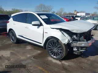 2023 Acura RDX Advance with VIN 5J8TC2H84PL009417, listed as a IAAI auction lot 41996330 with 24,486 mi miles and . Bid and sale history available at DreamBid. Image 1.