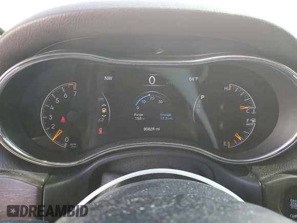 2017 Jeep Grand Cherokee Laredo with VIN 1C4RJFAG4HC919125, listed as a Copart auction lot 51667875 with 90,828 mi miles and Salvage Title. Bid and sale history available at carsss.com. Image 9.