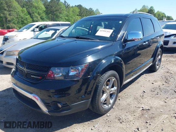 2017 Dodge Journey Crossroad Plus z VIN 3C4PDCGB0HT552964, wystawiony jako IAAI lot #41991261 z przebiegiem 142 352 mil mil oraz . Historia ofert i sprzedaży dostępna na DreamBid. Obrazek 2.