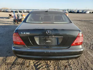 2003 Mercedes-Benz S-Class 4.3L with VIN WDBNG70J73A383130, listed as a Copart auction lot 76703924 with 109,488 mi miles and Salvage Title. Bid and sale history available at carsss.com. Image 6.