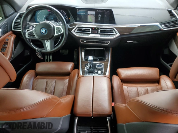 2023 BMW X5 xDrive45e with VIN 5UXTA6C03P9N68546, listed as a Copart auction lot 46806535 with 41,456 mi miles and Salvage Title. Bid and sale history available at carsss.com. Image 8.