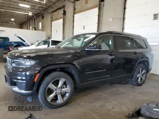 2021 Jeep Grand Cherokee Limited with VIN 1C4RJKBG9M8100616, listed as a Copart auction lot 63819405 with 36,736 mi miles and Salvage title. Bid and sale history available at DreamBid. Image 1.