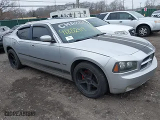2007 Dodge Charger R/T with VIN 2B3KA53HX7H636288, listed as a IAAI auction lot 41852419 with 999,999 mi miles. Bid and sale history available at carsss.com. Image 1.