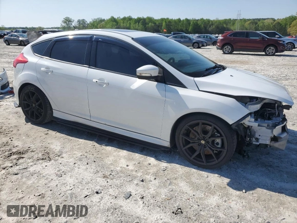 2018 Ford Focus ST with VIN 1FADP3L94JL208705, listed as a Copart auction lot 52069925 with 93,948 mi miles and Salvage Title. Bid and sale history available at DreamBid. Image 4.