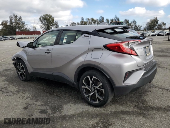 2019 Toyota C-HR XLE with VIN JTNKHMBX7K1045108, listed as a Copart auction lot 44070005 with 60,480 mi miles and Salvage Title. Bid and sale history available at DreamBid. Image 2.