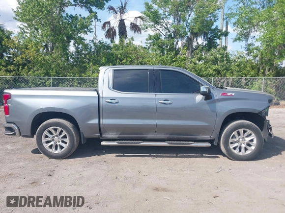 2021 Chevrolet Silverado 1500 LTZ with VIN 3GCUYGED0MG197753, listed as a IAAI auction lot 41792439 with 79,589 mi miles and . Bid and sale history available at DreamBid. Image 13.