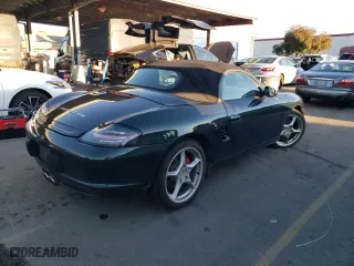 2003 Porsche Boxster S with VIN WP0CB29863U661346, listed as a Copart auction lot 83256454 with 162,714 mi miles and Clean Title. Bid and sale history available at carsss.com. Image 3.