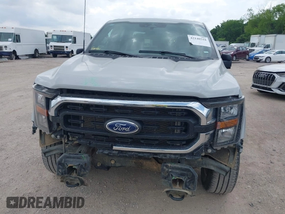 2023 Ford F-150 XL with VIN 1FTFW1E50PKE94894, listed as a IAAI auction lot 42140518 with 35,109 mi miles. Bid and sale history available at carsss.com. Image 13.