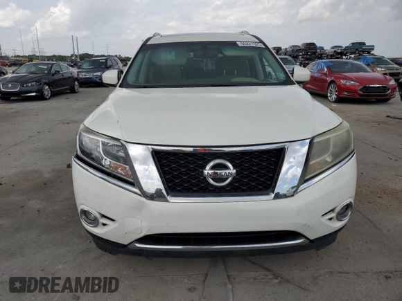 2014 Nissan Pathfinder S with VIN 5N1AR2MM5EC730331, listed as a Copart auction lot 60221925 with 115,015 mi miles and Salvage title. Bid and sale history available at DreamBid. Image 5.