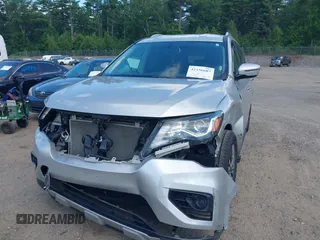 2018 Nissan Pathfinder SV with VIN 5N1DR2MM1JC616205, listed as a IAAI auction lot 42536607 with 117,198 mi miles and . Bid and sale history available at DreamBid. Image 12.