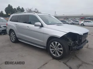 2016 Mercedes-Benz GL with VIN 4JGDF2EE1GA668972, listed as a IAAI auction lot 41432196 with 120,272 mi miles. Bid and sale history available at carsss.com. Image 1.