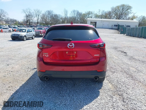 2022 Mazda CX-5 2.5 S Premium Package with VIN JM3KFBDM5N1532837, listed as a IAAI auction lot 41869721 with 59,249 mi miles. Bid and sale history available at carsss.com. Image 16.