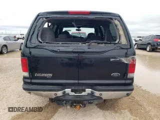 2001 Ford Excursion XLT z VIN 1FMSU41F51EC87388, wystawiony jako Copart lot #55067595 z przebiegiem 188 658 mil mil oraz Szkody całkowita. Historia ofert i sprzedaży dostępna na DreamBid. Obrazek 6.
