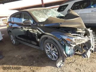 2021 Mazda CX-5 Grand Touring with VIN JM3KFBDM9M1395674, listed as a IAAI auction lot 41725822 with 1 mi miles. Bid and sale history available at carsss.com. Image 1.