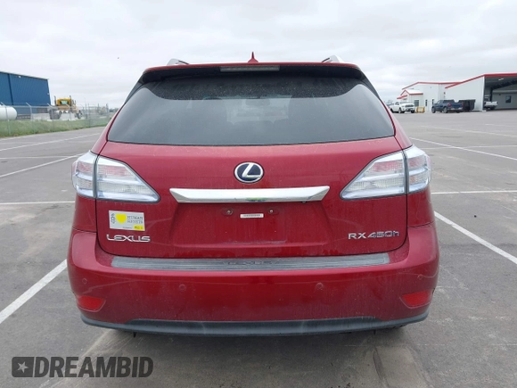 2010 Lexus RX 450h with VIN JTJBC1BAXA2007147, listed as a IAAI auction lot 42114416 with 116,697 mi miles and . Bid and sale history available at DreamBid. Image 16.