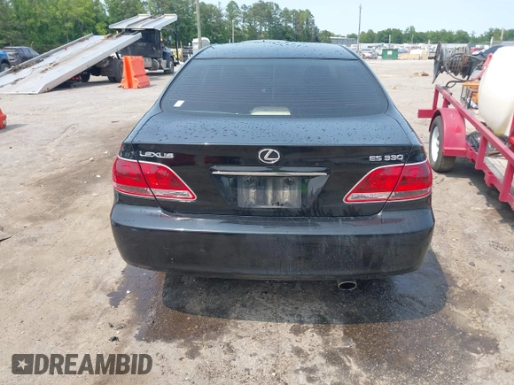 2005 Lexus ES 350 with VIN JTHBA30G855106368, listed as a IAAI auction lot 42392410 with 255,983 mi miles and . Bid and sale history available at DreamBid. Image 16.