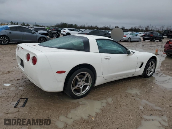 2002 Chevrolet Corvette with VIN 1G1YY22G625116965, listed as a Copart auction lot 44992355 with 136,446 mi miles and Salvage Title. Bid and sale history available at carsss.com. Image 3.