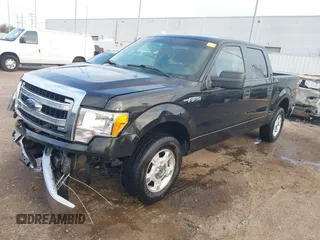 2014 Ford F-150 XL with VIN 1FTFW1CF1EKD11916, listed as a IAAI auction lot 41760535 with 137,271 mi miles. Bid and sale history available at carsss.com. Image 19.