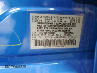 2024 Nissan Sentra SV с VIN 3N1AB8CV7RY203381, выставлен на аукционе Copart как лот 65232245 с пробегом 30 987 миль миль и Чистый • Clean title. История ставок и продаж доступна на DreamBid. Изображение 12.
