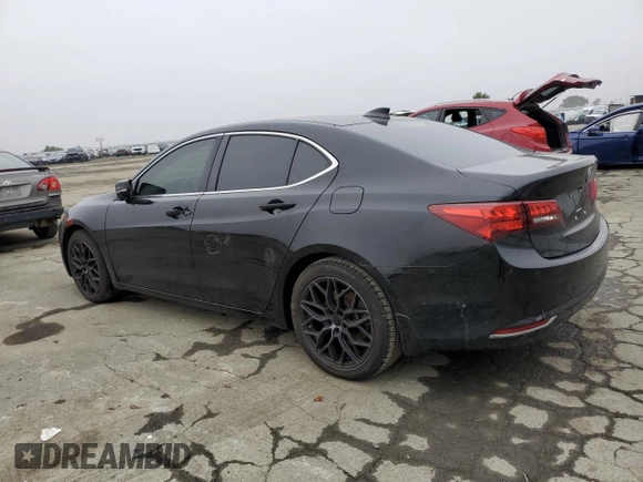 2015 Acura TLX V6 Advance with VIN 19UUB2F7XFA004587, listed as a Copart auction lot 86142474 with 0 mi miles and Salvage Title. Bid and sale history available at carsss.com. Image 2.