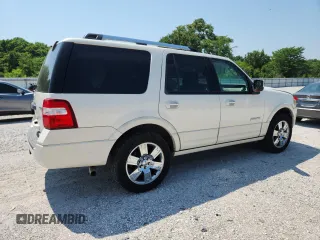 2008 Ford Expedition Limited z VIN 1FMFU205X8LA51775, wystawiony jako Copart lot #60281545 z przebiegiem 157 354 mil mil oraz Szkoda całkowita • Salvage title. Historia ofert i sprzedaży dostępna na DreamBid. Obrazek 3.