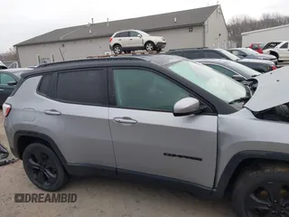 2020 Jeep Compass Latitude with VIN 3C4NJDBB5LT229144, listed as a IAAI auction lot 41448885 with 53,534 mi miles and . Bid and sale history available at DreamBid. Image 13.