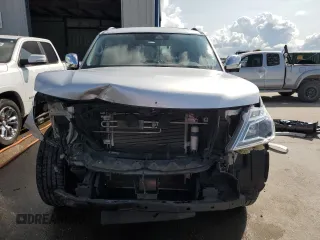 2019 Nissan Armada Platinum z VIN JN8AY2NF5K9352726, wystawiony jako Copart lot #58525505 z przebiegiem 85 383 mil mil oraz Szkoda całkowita • Salvage title. Historia ofert i sprzedaży dostępna na DreamBid. Obrazek 5.