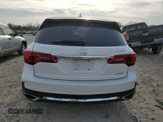 2020 Acura MDX with VIN 5J8YD4H35LL011819, listed as a Copart auction lot 49128563 with 47,861 mi miles. Bid and sale history available at carsss.com. Image 6.