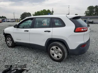 2015 Jeep Cherokee Sport z VIN 1C4PJLAB7FW761109, wystawiony jako Copart lot #57278505 z przebiegiem 99 169 mil mil oraz Szkoda całkowita • Salvage title. Historia ofert i sprzedaży dostępna na DreamBid. Obrazek 2.
