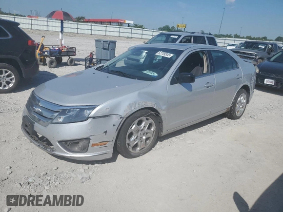 2010 Ford Fusion SE with VIN 3FAHP0HA8AR245213, listed as a Copart auction lot 62709345 with 243,651 mi miles and Salvage title. Bid and sale history available at DreamBid. Image 1.