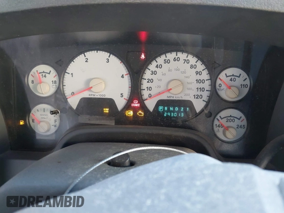 2007 Dodge Ram 2500 SLT with VIN 3D7KS28C87G734474, listed as a IAAI auction lot 41718467 with 293,013 mi miles. Bid and sale history available at carsss.com. Image 7.
