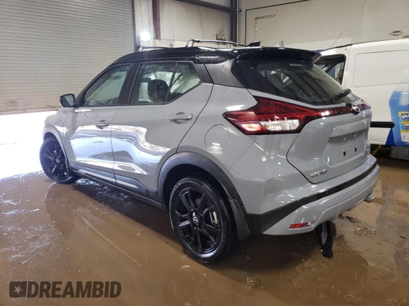 2024 Nissan Kicks SR with VIN 3N1CP5DV1RL522554, listed as a Copart auction lot 48910145 with 16,747 mi miles and Salvage Title. Bid and sale history available at carsss.com. Image 2.
