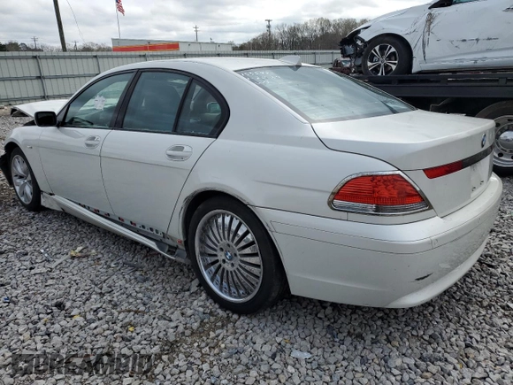 2004 BMW 7 Series 745i with VIN WBAGL63444DP70074, listed as a Copart auction lot 45068004 with Not Provided miles and Salvage Title. Bid and sale history available at DreamBid. Image 2.