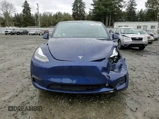 2021 Tesla Model Y Long Range with VIN 5YJYGDEE7MF160510, listed as a Copart auction lot 51098925 with 48,038 mi miles and Salvage Title. Bid and sale history available at DreamBid. Image 11.