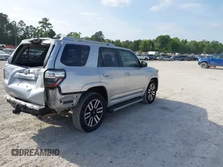 2014 Toyota 4Runner Limited with VIN JTEBU5JR9E5182133, listed as a IAAI auction lot 42081836 with 129,000 mi miles. Bid and sale history available at carsss.com. Image 4.