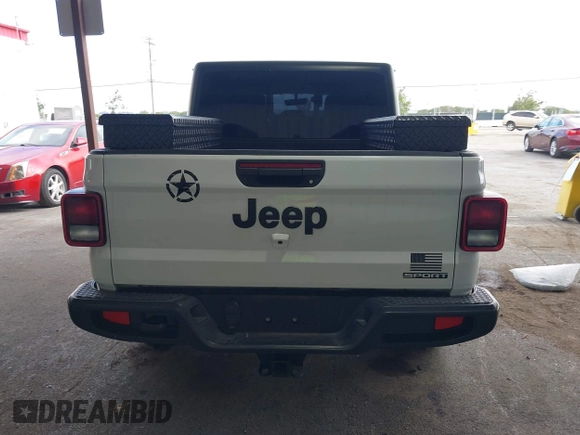 2021 Jeep Gladiator Willys with VIN 1C6HJTAG0ML505674, listed as a IAAI auction lot 42249317 with 60,150 mi miles and . Bid and sale history available at DreamBid. Image 16.