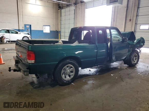 2000 Ford Ranger XL with VIN 1FTYR14V5YTB23811, listed as a Copart auction lot 45396975 with Not Provided miles and Clean Title. Bid and sale history available at carsss.com. Image 3.