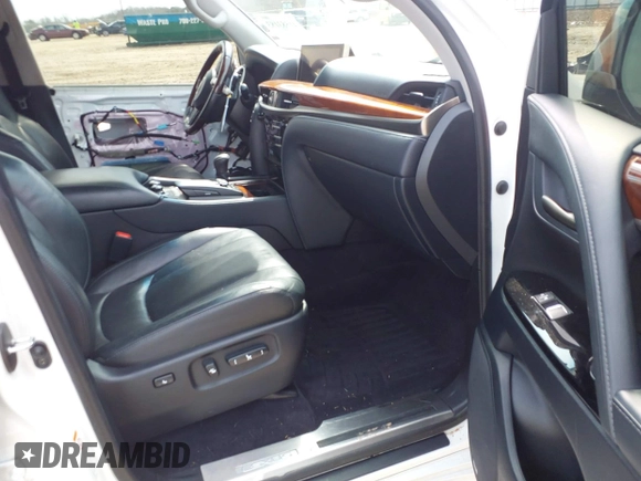 2016 Lexus LX 570 with VIN JTJHY7AXXG4194696, listed as a IAAI auction lot 41583183 with 110,356 mi miles and . Bid and sale history available at DreamBid. Image 5.