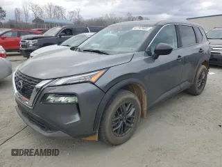 2023 Nissan Rogue S with VIN 5N1BT3AA1PC910219, listed as a Copart auction lot 47747605 with 18,445 mi miles and Salvage Title. Bid and sale history available at carsss.com. Image 1.