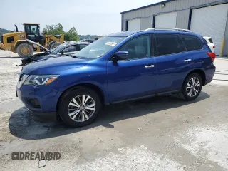 2020 Nissan Pathfinder SV with VIN 5N1DR2BN2LC582368, listed as a Copart auction lot 60076735 with 118,258 mi miles and Clean title. Bid and sale history available at DreamBid. Image 1.