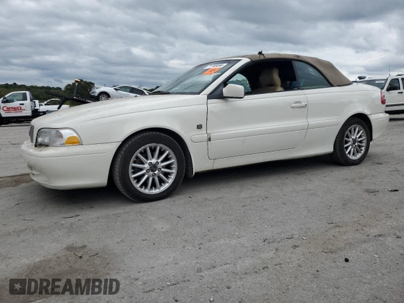 2000 Volvo C70 with VIN YV1NC56D6YJ012951, listed as a Copart auction lot 71746494 with 98,382 mi miles and Clean Title. Bid and sale history available at carsss.com. Image 1.