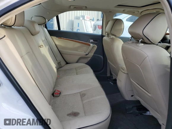 2012 Lincoln MKZ with VIN 3LNHL2GC8CR824902, listed as a Copart auction lot 41517744 with 166,074 mi miles and Salvage Title. Bid and sale history available at DreamBid. Image 10.