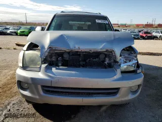 2006 Toyota Sequoia SR5 with VIN 5TDZT34A56S283438, listed as a Copart auction lot 47795345 with 294,912 mi miles and Salvage Title. Bid and sale history available at carsss.com. Image 5.