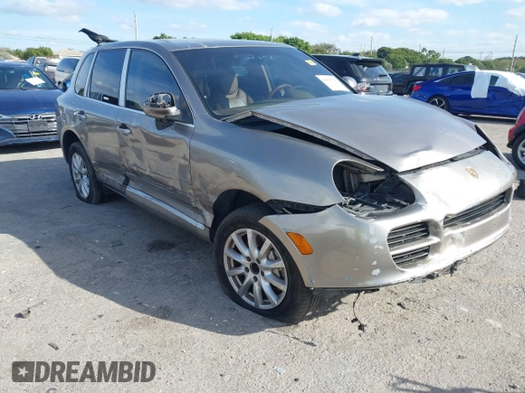 2005 Porsche Cayenne S with VIN WP1AB29P75LA61263, listed as a IAAI auction lot 41635350 with 242,874 mi miles. Bid and sale history available at carsss.com. Image 1.