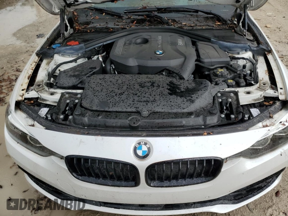 2018 BMW 3 Series 330i with VIN WBA8B9C56JEE82888, listed as a Copart auction lot 62343025 with 40,851 mi miles and Salvage title. Bid and sale history available at DreamBid. Image 11.