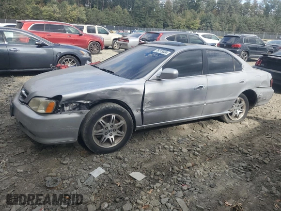 1999 Acura TL with VIN 19UUA5658XA050519, listed as a Copart auction lot 76115334 with 158,248 mi miles and Salvage Title. Bid and sale history available at carsss.com. Image 1.