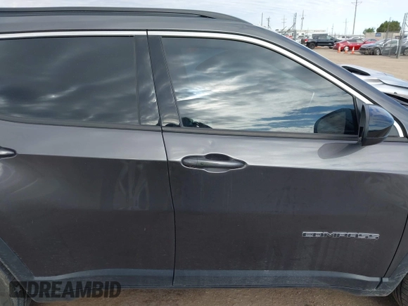 2022 Jeep Compass Latitude with VIN 3C4NJDBB6NT120808, listed as a IAAI auction lot 42227108 with 43,016 mi miles and . Bid and sale history available at DreamBid. Image 13.